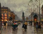 Place de Clichy - 爱德华·科尔特斯